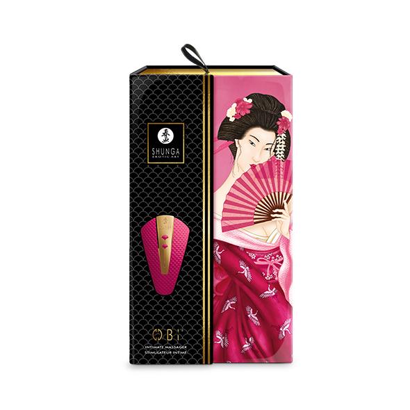 Shunga - Obi Intimate Massager Rasberry 10