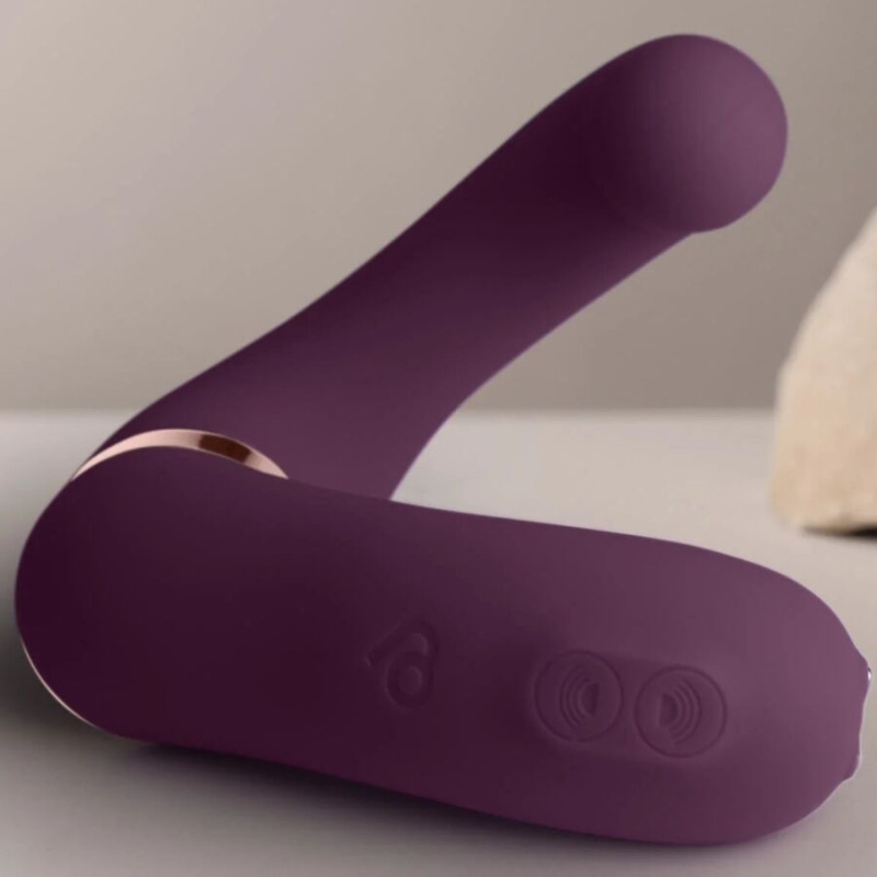 Rocks-off - gemini dual vibrator g-spot clitoris stimulator purple 4