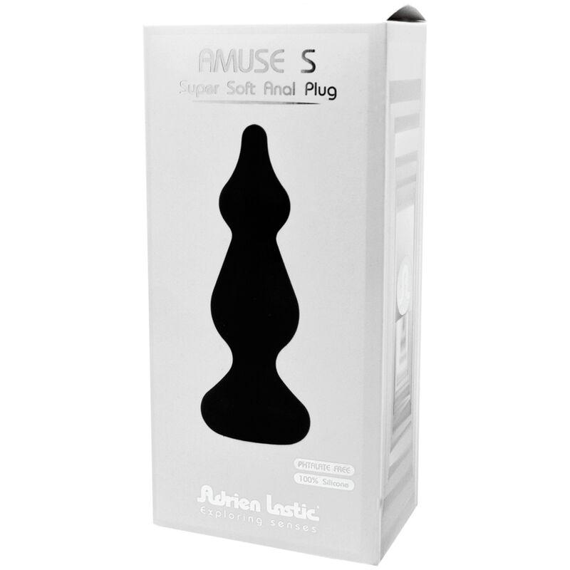 Adrien Lastic - Amuse Anal Plug Silicone Black Size S