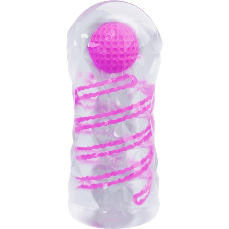 Pretty Love - Fantasy Male Masturbator With Internal Spiral And Balls Transparent 1
