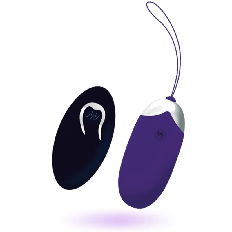 Intense Flippy Ii  Vibrating Egg With Remote Control Purple 2