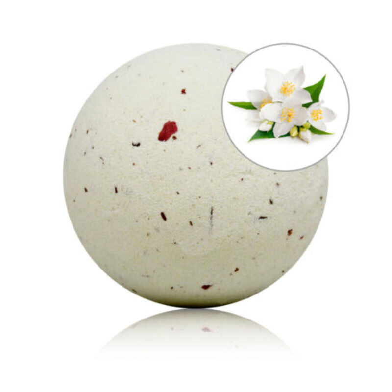 Taloka - jasmine scented bath bomb with rose petals 140 g