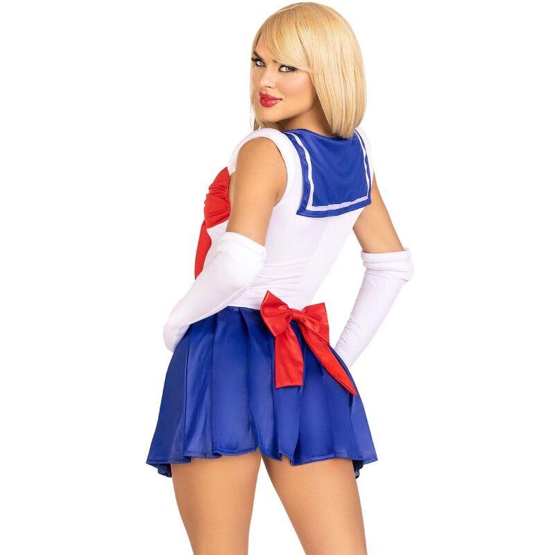 Leg avenue - costume sexy sailor multicolor s 2