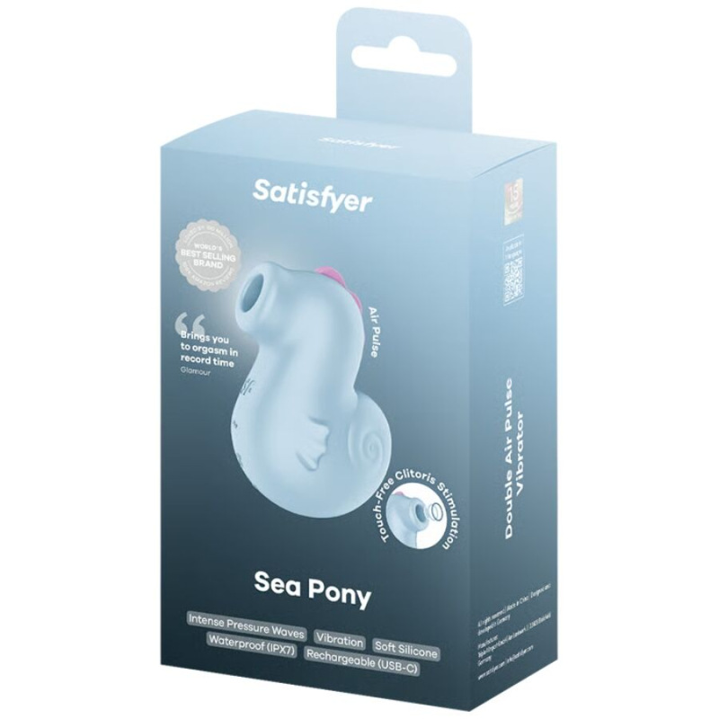 Satisfyer - sea pony vibrator & air pulse stimulator 4