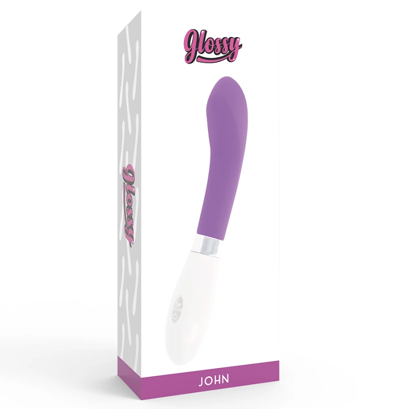 Glossy - john vibrator purple 6