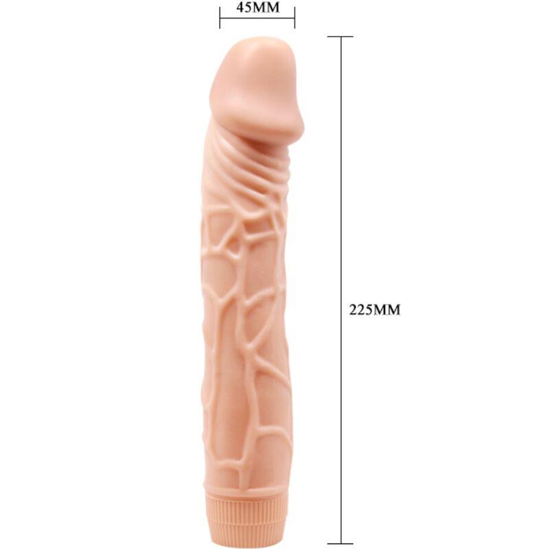 Baile - bob realistic vibrator 22.5 cm flesh 4