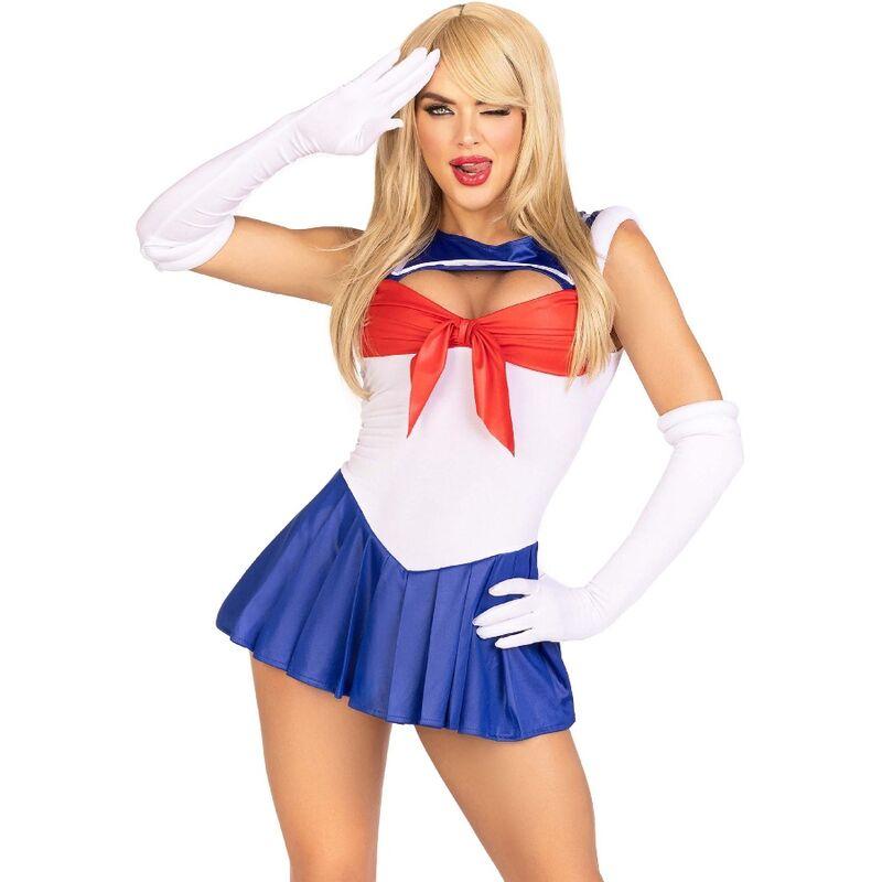 Leg avenue - costume sexy sailor multicolor s 1