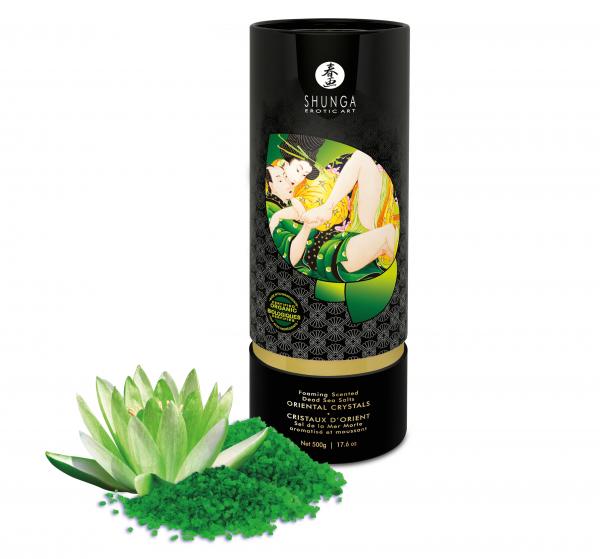 Shunga - Oriental Crystals Bath Salts Lotus Flower 500 Gram 11