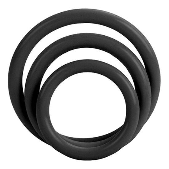 Calex Tri-Rings Black