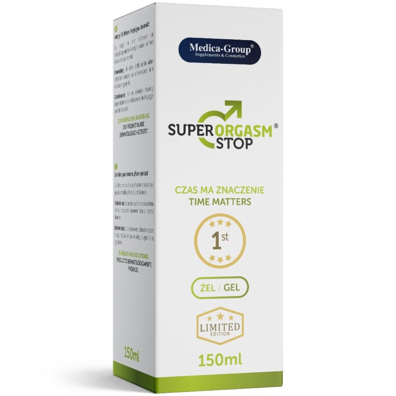 Medica group - super orgasm stop intimate gel for men 150 ml 2