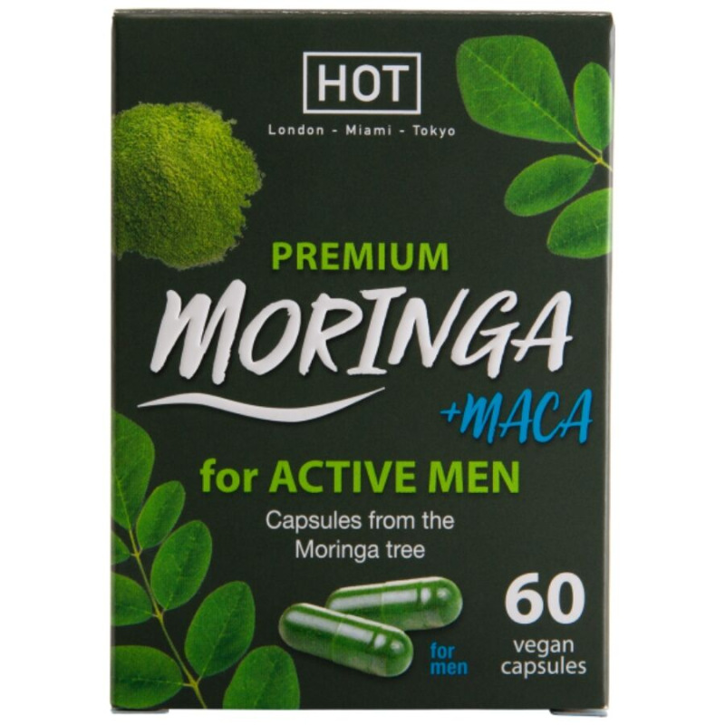 Hot - moringa men caps man 60 units 1