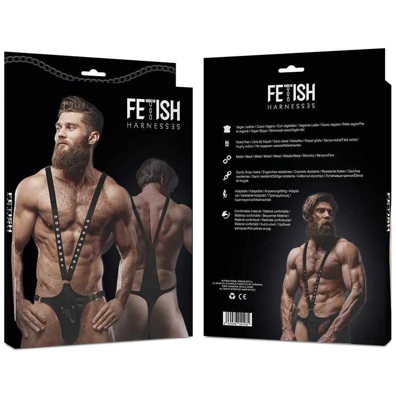 Fetish Submissive Attitude - Arn S Eco Leather V Form Man