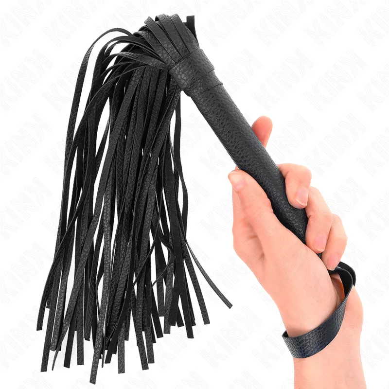 Kink - Dark Blue Bead Whip 43.5 Cm 2