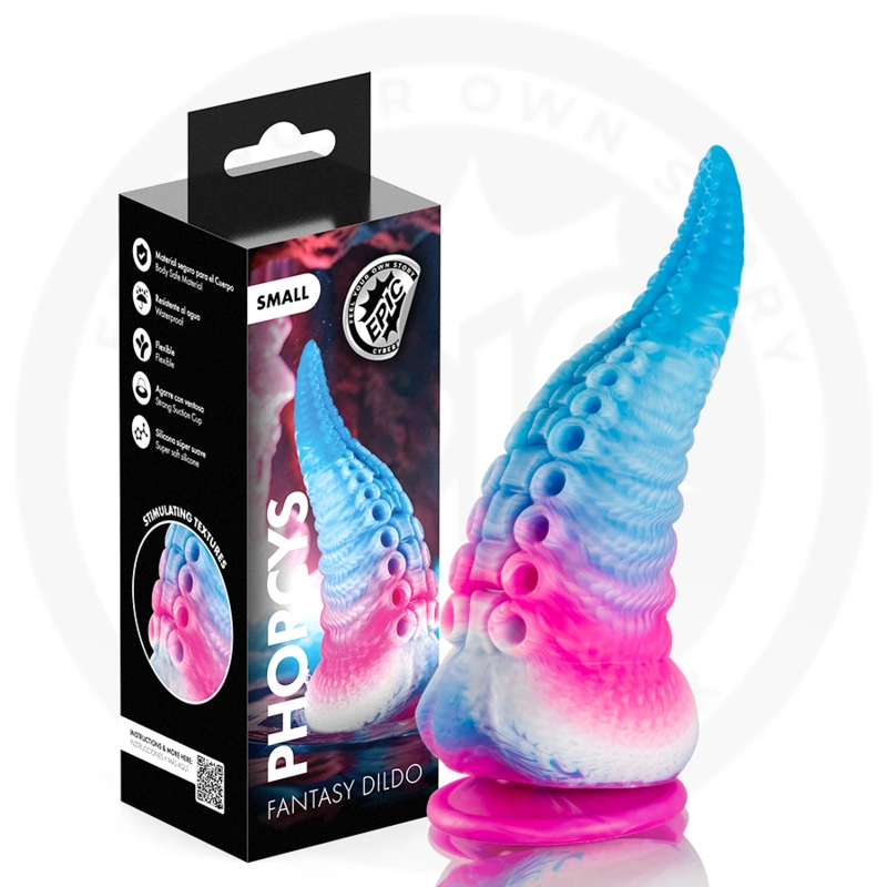 Epic - phorcys blue tentacle dildo small size