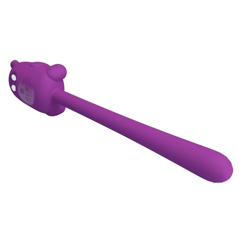 Pretty love - cute bear flirting stick rechargeable vibrator 5