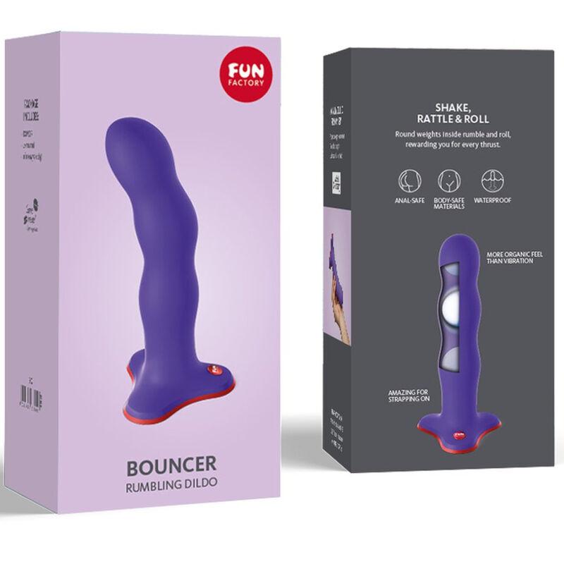Fun Factory - Bouncer Dildo Flashy Purple 4