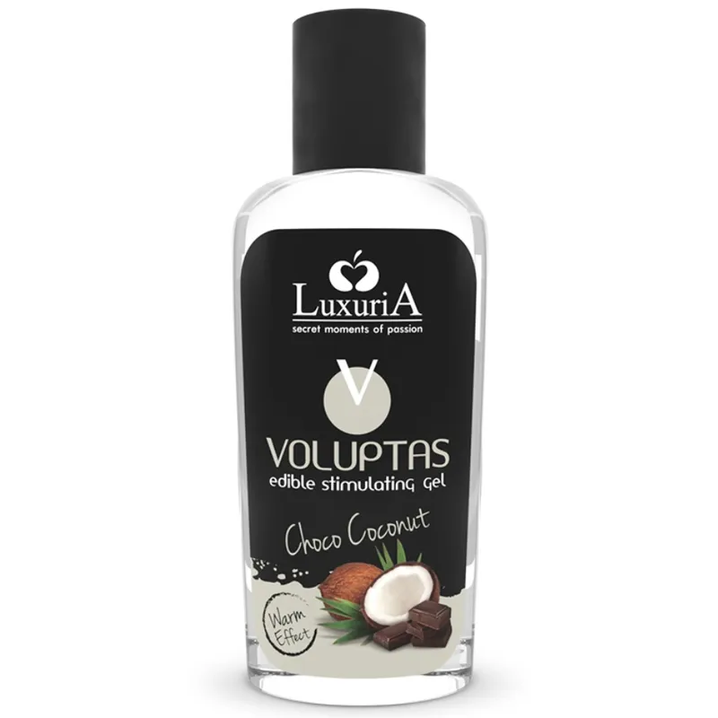 Luxuria Voluptas Edible Stimulating Gel Warming Effect - Choco Coconut