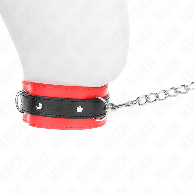 Kink - Collar With Belt 65 Cm With Strap Red 54 X 4.5 Cm 1