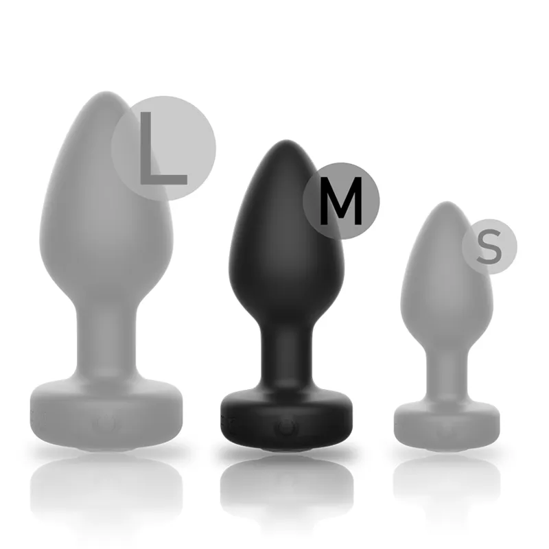 Ibiza - Remote Control Anal Plug Size M - Vibračný Análny Kolík 4