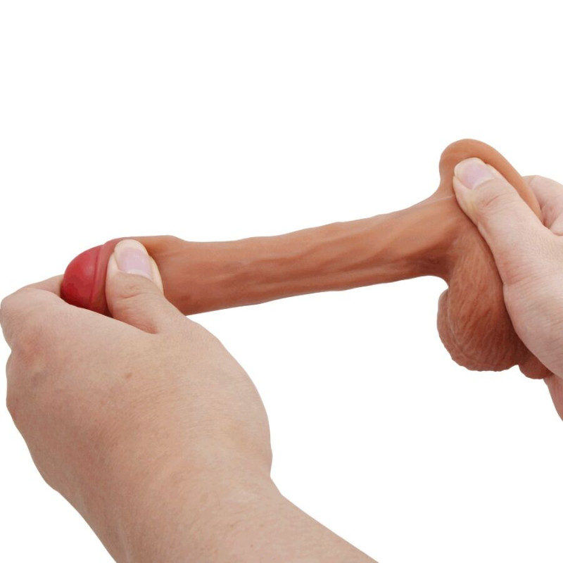 Pretty love - warnell ultra realistic and elastic dildo 9.5 cm mulato 6
