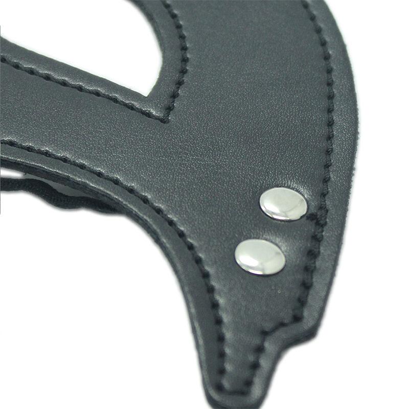 Ohmama Fetish Pu Mask With Rivets 3