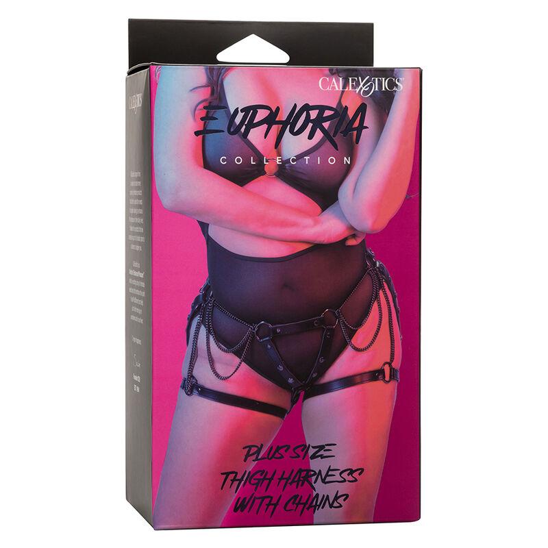 Calexotics - Euphoria Multichain Thigh Harness Premium Plus Size 4