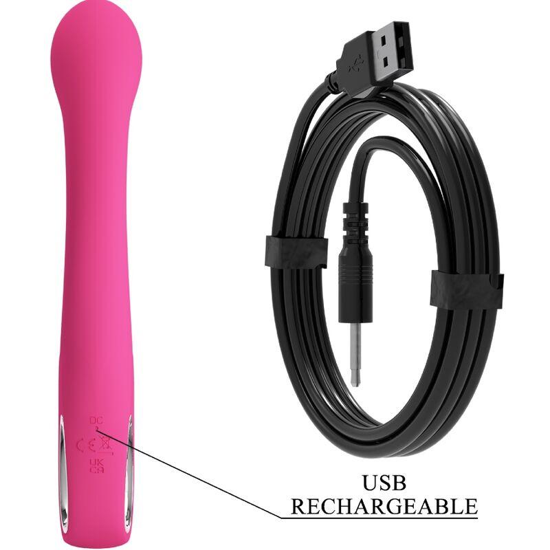 Pretty love - fritz rabbit vibrator 12 vibrations pink 6