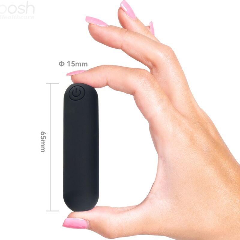 Armony - splash joline vibrator bullet silicone remote control 10 vibrations 65 x 15 cm black 2