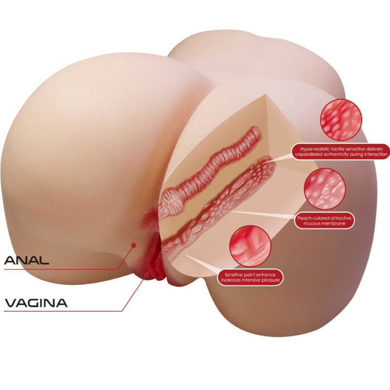 Crazy bull - julia realistic female butt vagina and anal 11 kg 5