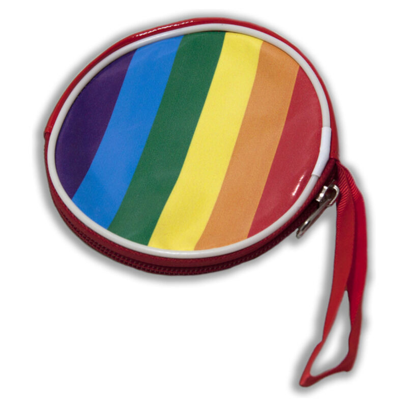 Pride - lgbt flag round purse