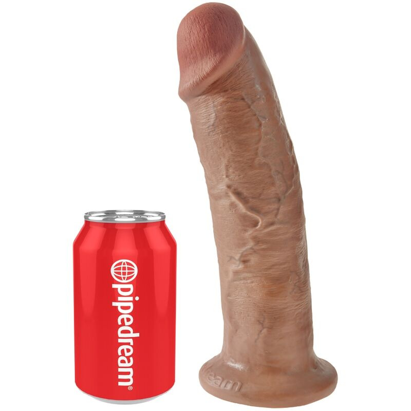 King cock - realistic penis 24 cm caramel