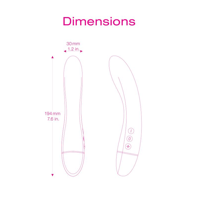 Intimina - Raya Personal Massager Pink 3