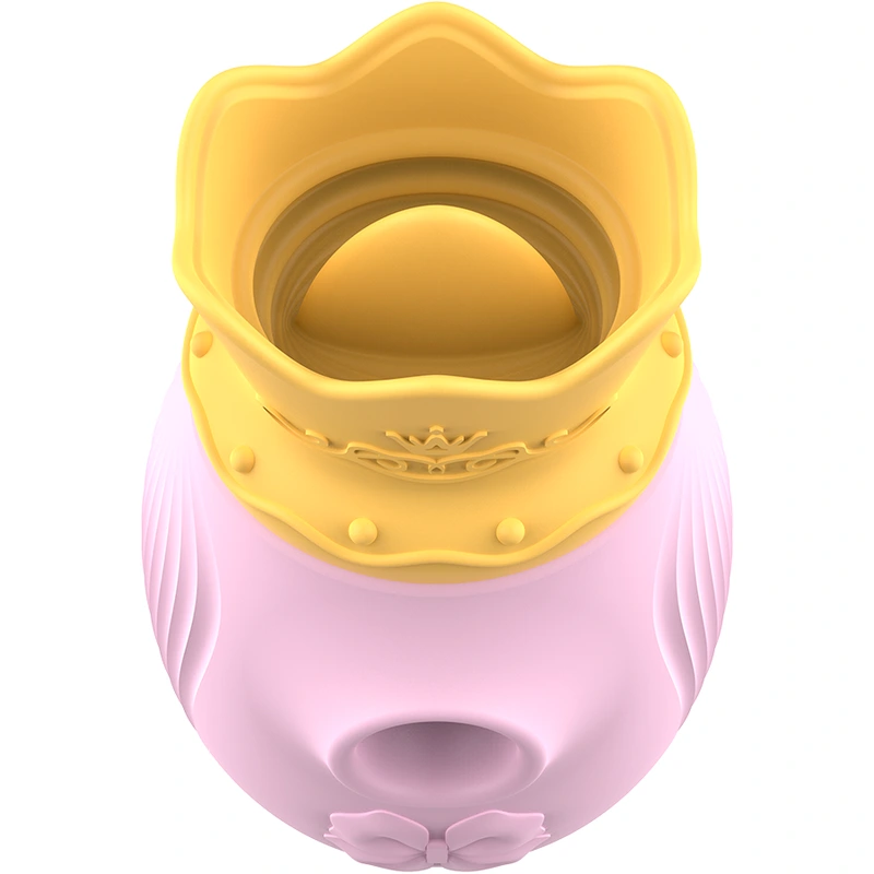 Intense - clitoris stimulator 10 suction and licking modes - pink 2