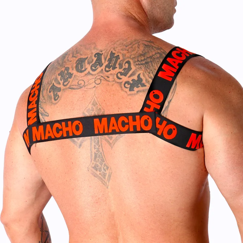 Macho - Double Harness Red