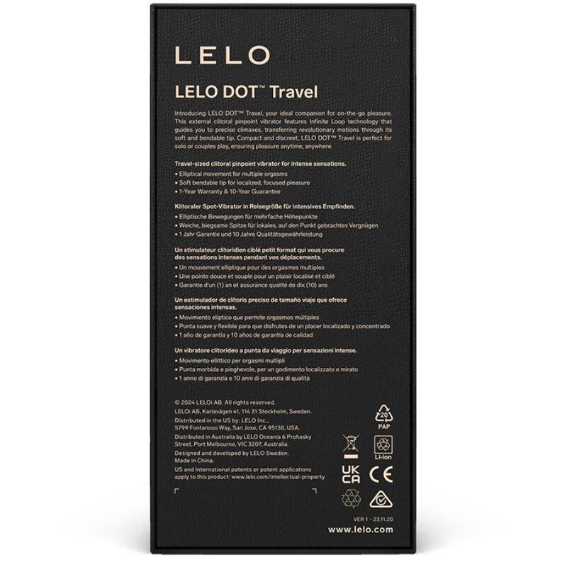 Lelo - Dot Travel Clitoris Stimulator Purple