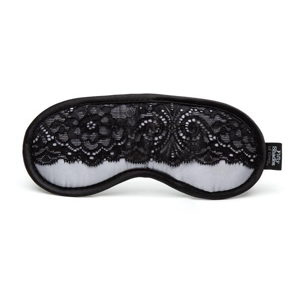 Fifty Shades Of Grey - Satin Lace Blindfold Grey