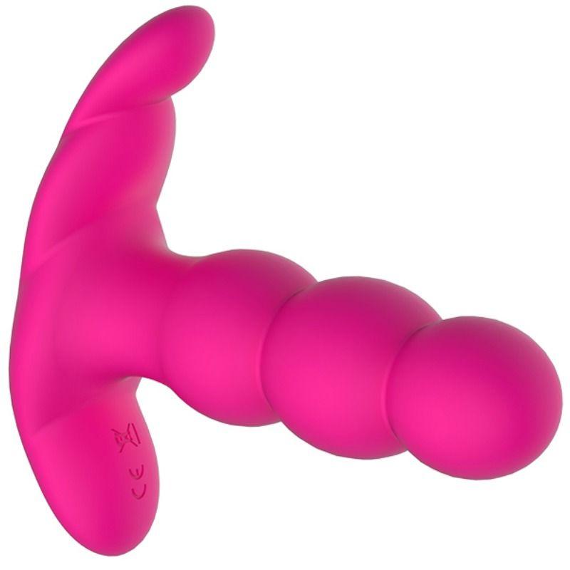 Nalone - Pearl Anal Vibrator With Remote Control Black 3