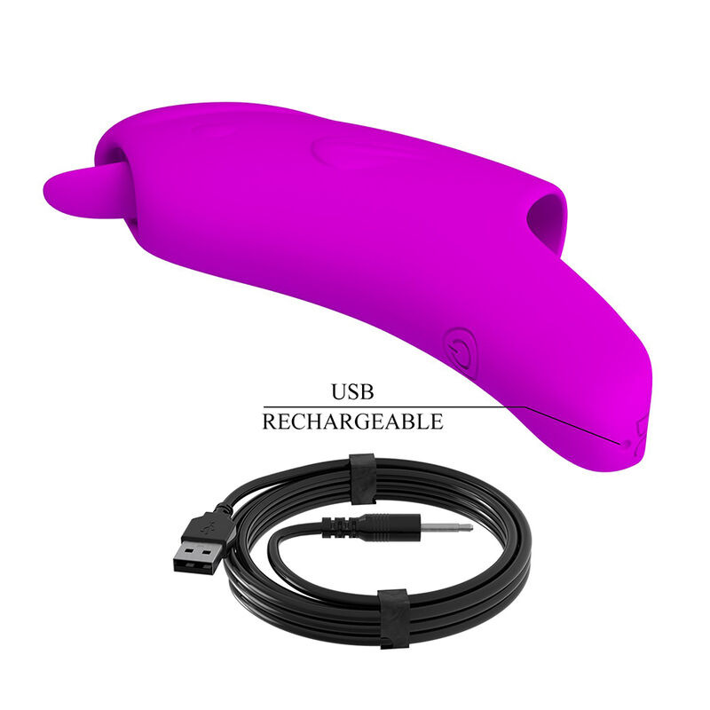 Pretty love - peterson honey finger rechargeable finger vibrator purple 10