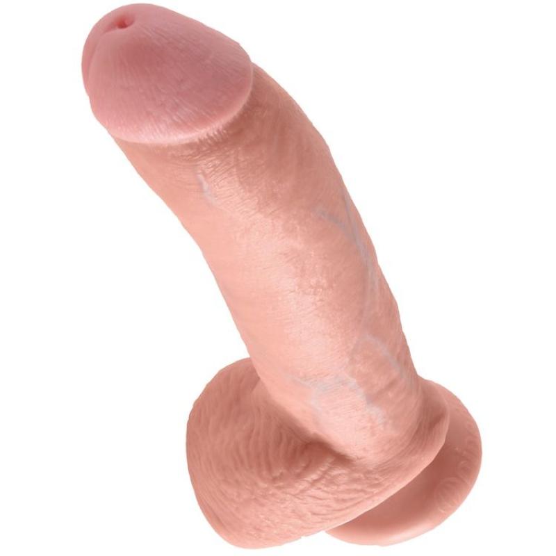 King Cock 9"
 Cock Flesh With Balls 22.9 Cm 3