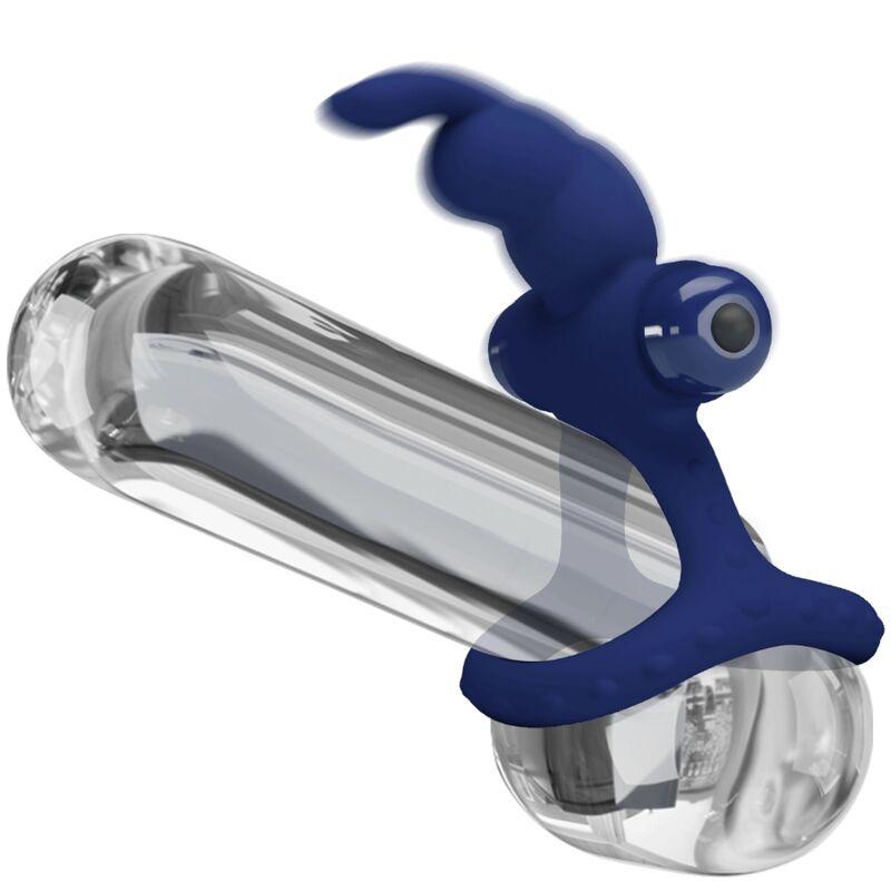 Pretty love - luchito double vibrating ring rabbit blue 5