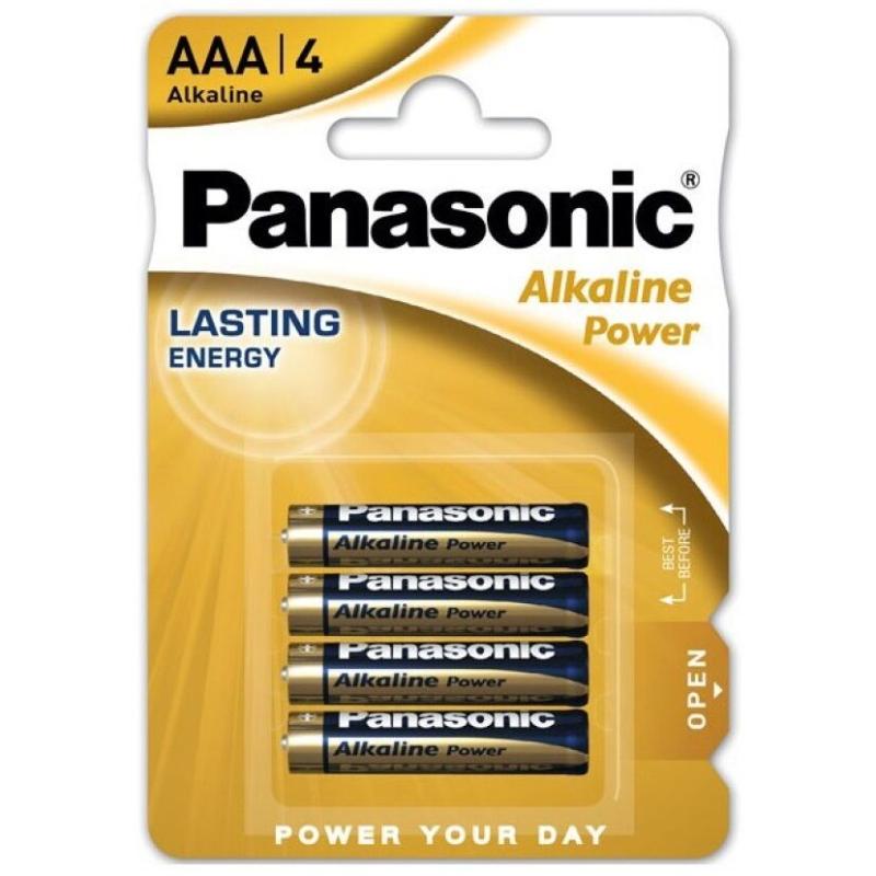 Panasonic - Bronze Battery Aaa Lr03 4u