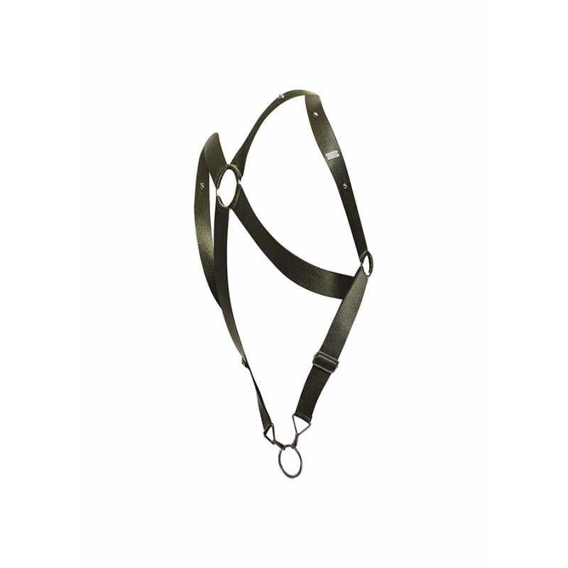 Mob - dngeon cross back harness green one size 7