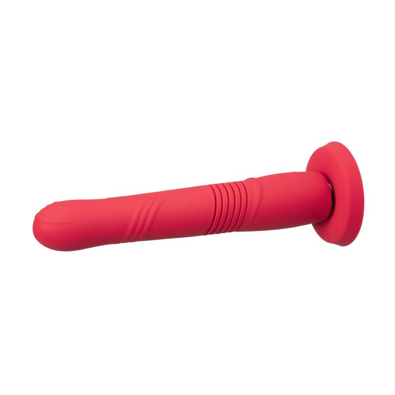 Lovense - Gravity Thrusting Dildo App Controlled Red 7