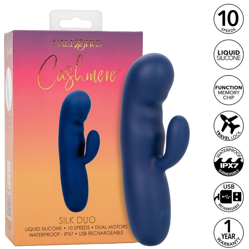 Calexotics - cashmere silk duo blue