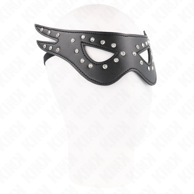Kink - sexy leatherette mask model 2 27 x 13 cm