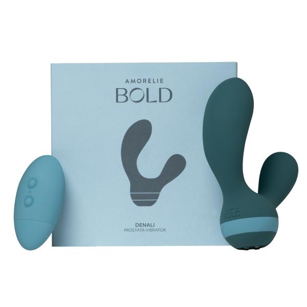 Amorelie Bold - Denali Prostate Vibrator Blue