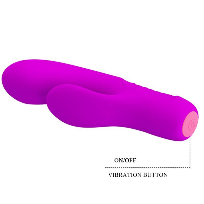 Pretty Love - Tim Purple Rechargeable Vibrator 7