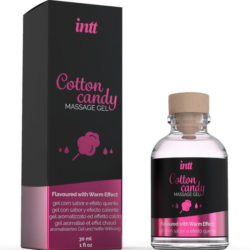 Intt - Massage Gel With Cotton Candy Flavor And Heating Effect 1