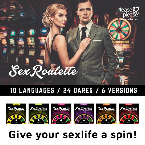 Tease & Please - Sex Roulette Kiss (Nl-De-En-Fr-Es-It-Pl-Ru-Se-No)