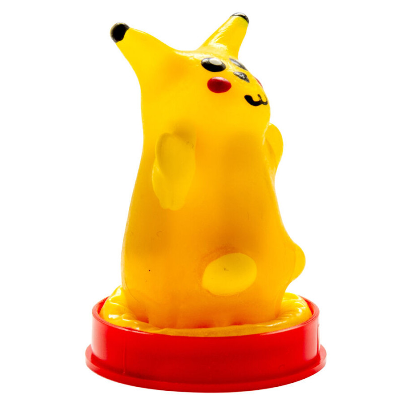Condomerie - handpainted novelty condoms yellow mouse 1